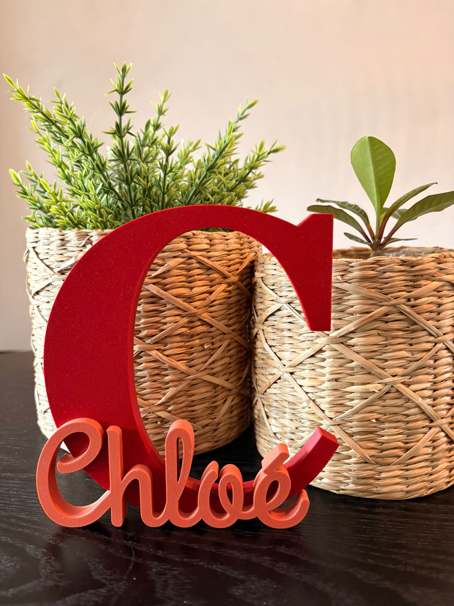 3d letter naambord 3d letter naambord