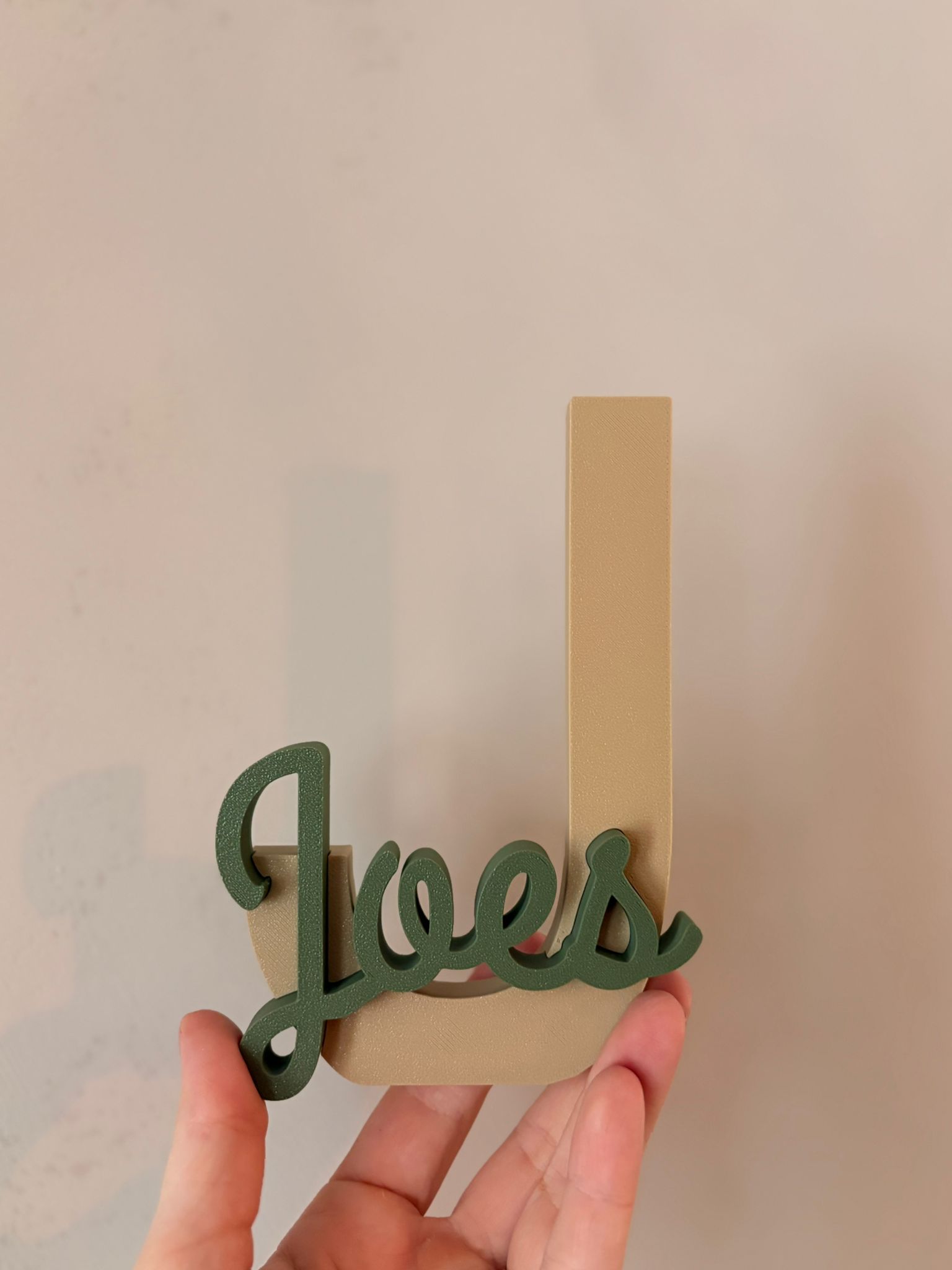 3d letter naambord 3d letter naambord