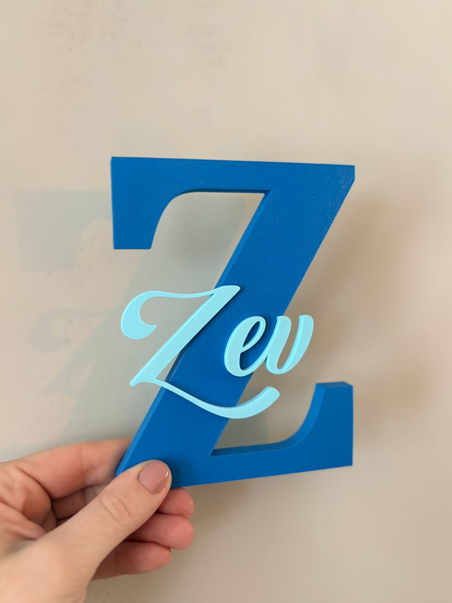 3d letter naambord 3d letter naambord