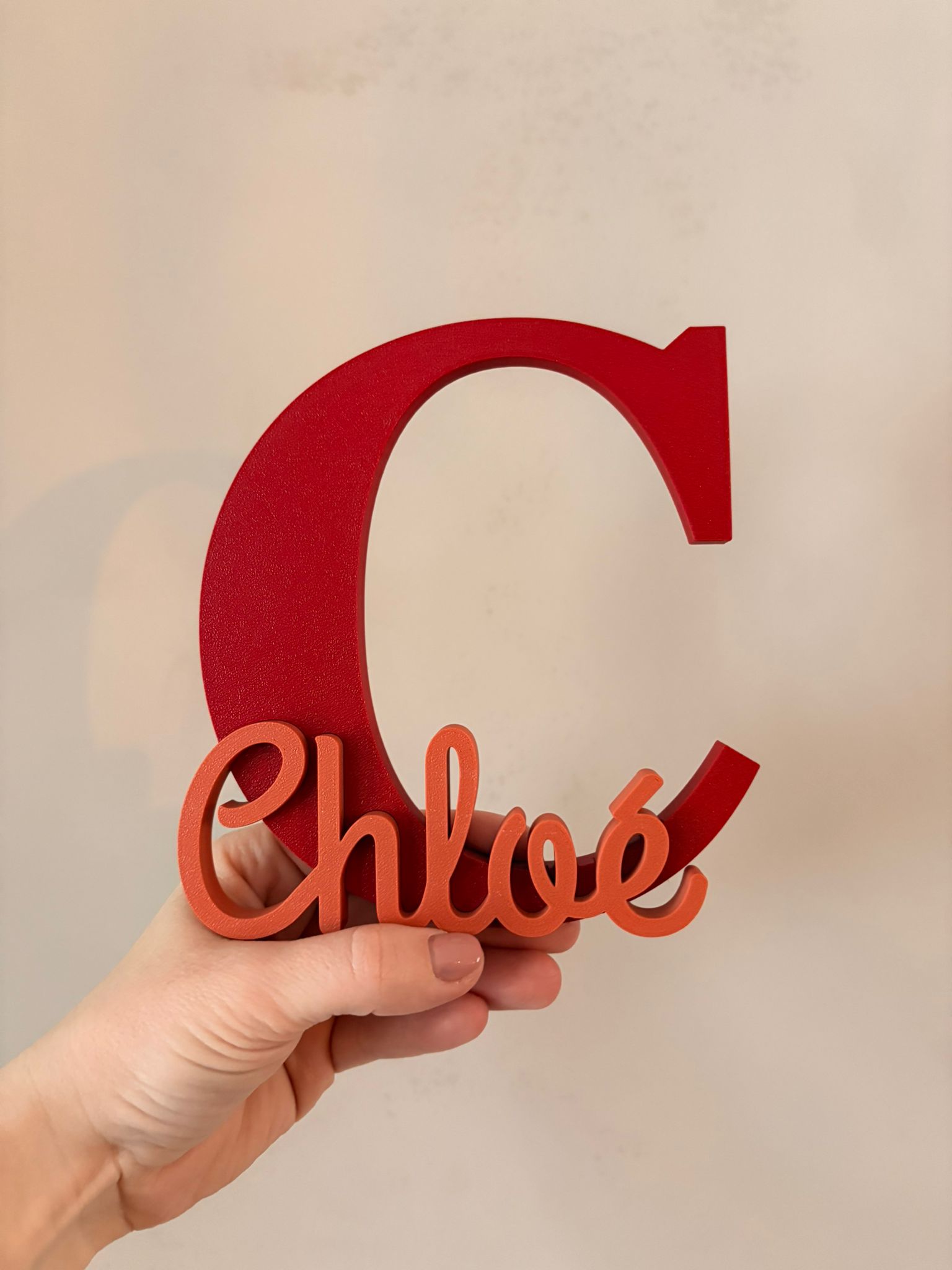 3d letter naambord 3d letter naambord